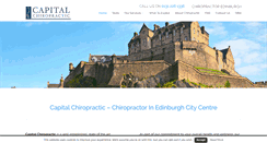 Desktop Screenshot of capitalchiropractic.co.uk