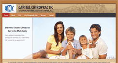 Desktop Screenshot of capitalchiropractic.org